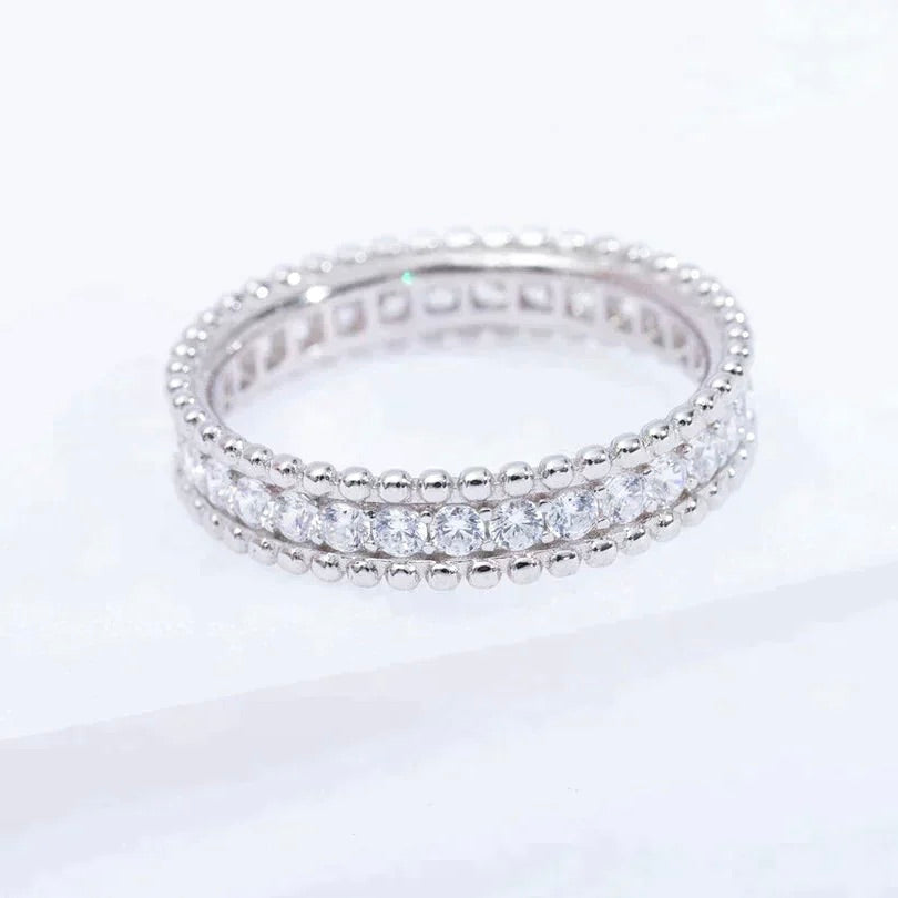 [Spark]PERLEE DIAMOND SILVER RING