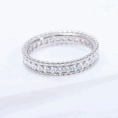 [Spark]PERLEE DIAMOND SILVER RING