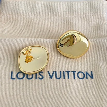 [Spark]Gold Paris Stud Earrings