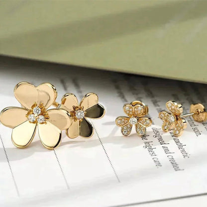 [Spark]CLOVER COMOS GOLD DIAMOND RING