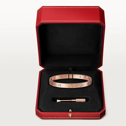 [Spark]LOVE BRACELET 6.1MM 4 DIAMONDS