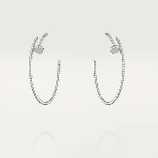 [Spark]JUSTE EARRINGS FULL DIAMONDS 1.8MM