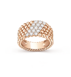 [Spark]Five-row diamond ring