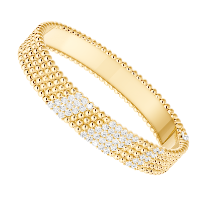 [Spark]Five-row diamond bracelet
