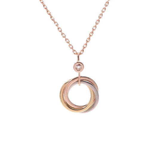 [Spark]TRINITY SILVER GOLD PINK GOLD NECKLACE