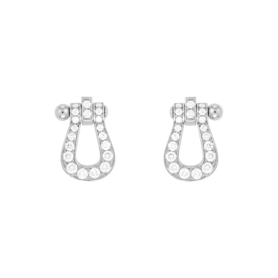 [Spark]FORCE 10 FULL DIAMOND STUD EARRINGS MINI MODEL