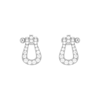 [Spark]FORCE 10 FULL DIAMOND STUD EARRINGS MINI MODEL