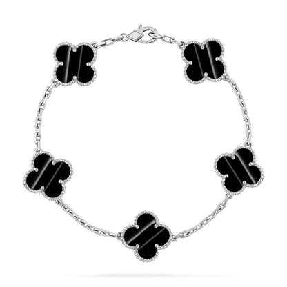 [Spark] CLOVER 5 MOTIF PULSAR STONE BRACELET COLLECTION