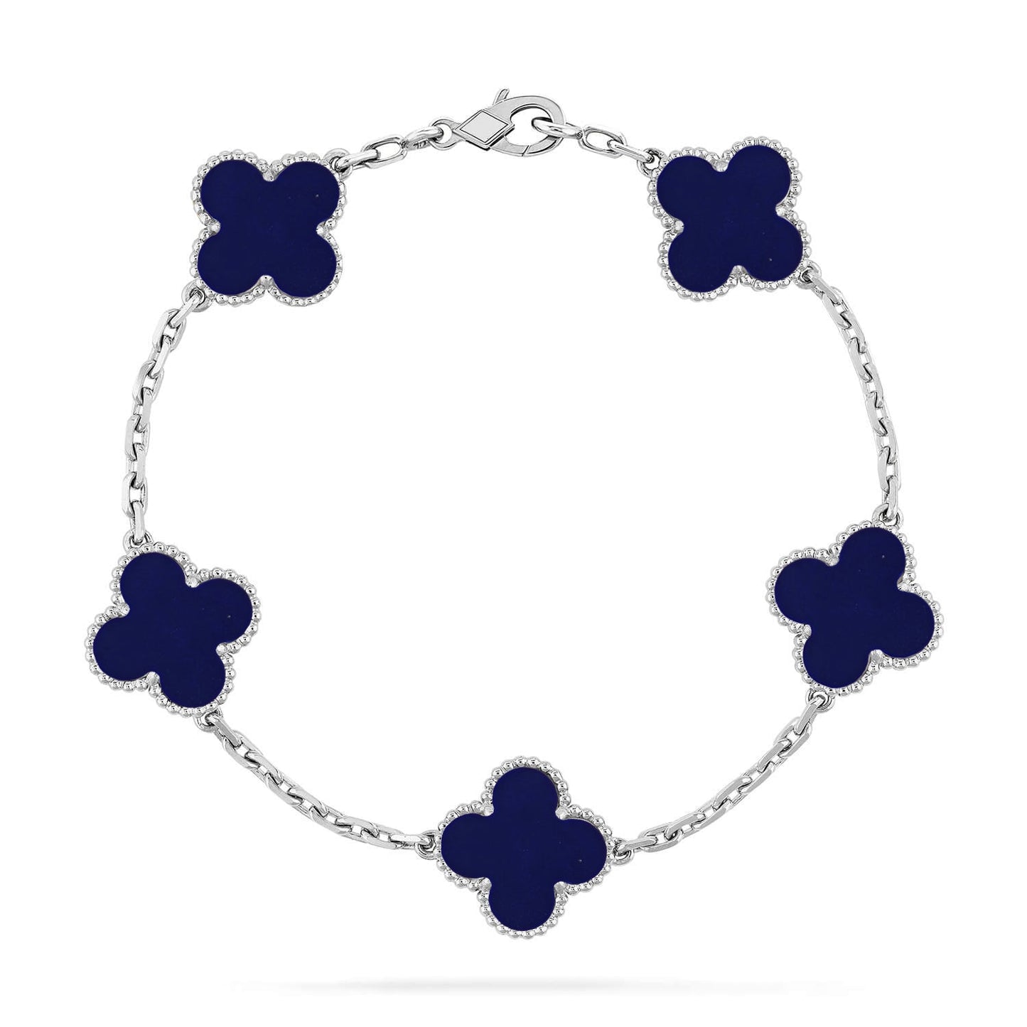 [Spark]CLOVER 5 MOTIF LAPIS LAZULI BRACELET COLLECTION