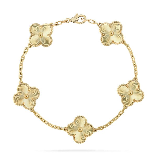 [Spark] CLOVER 5 MOTIF LASER BRACELET COLLECTION