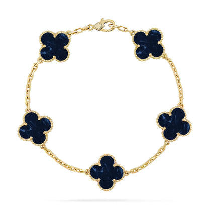 [Spark]CLOVER 5 MOTIF PIETERSITE BRACELET COLLECTION