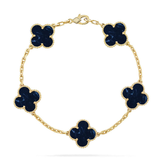 [Spark]CLOVER 5 MOTIF PIETERSITE BRACELET COLLECTION