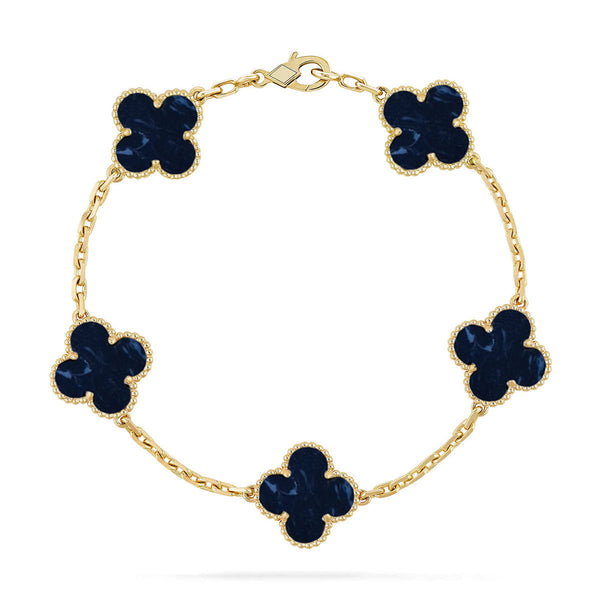 [Spark]CLOVER 5 MOTIF PIETERSITE BRACELET COLLECTION