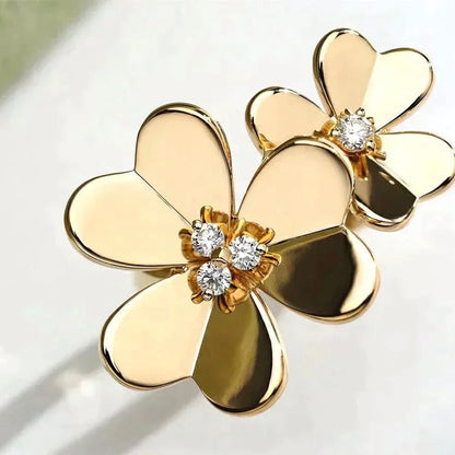 [Spark]CLOVER COMOS GOLD DIAMOND RING