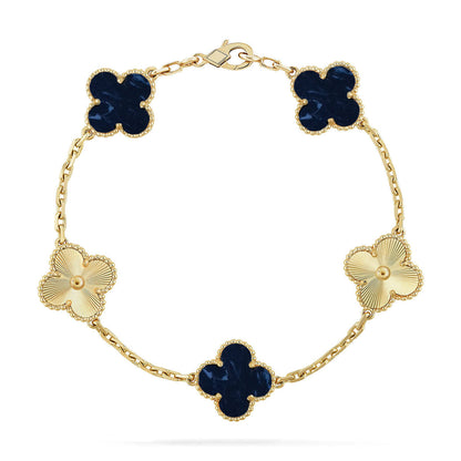 [Spark]CLOVER 5 MOTIF PIETERSITE BRACELET COLLECTION