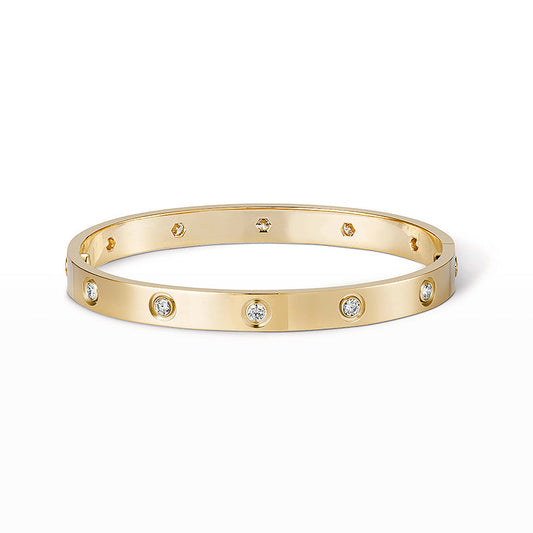 [Spark]LOVE BRACELET 6.1MM 10 DIAMONDS