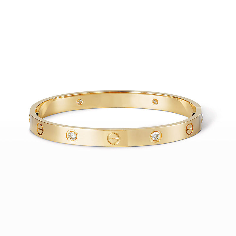 [Spark]LOVE BRACELET 6.1MM 4 DIAMONDS