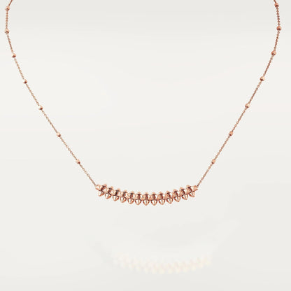 [Spark]CLASH PINK GOLD NECKLACE