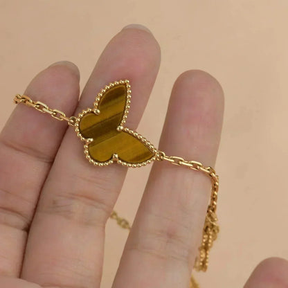 [Spark]LUCKY SPRING 5 MOTIF GOLD BRACELET