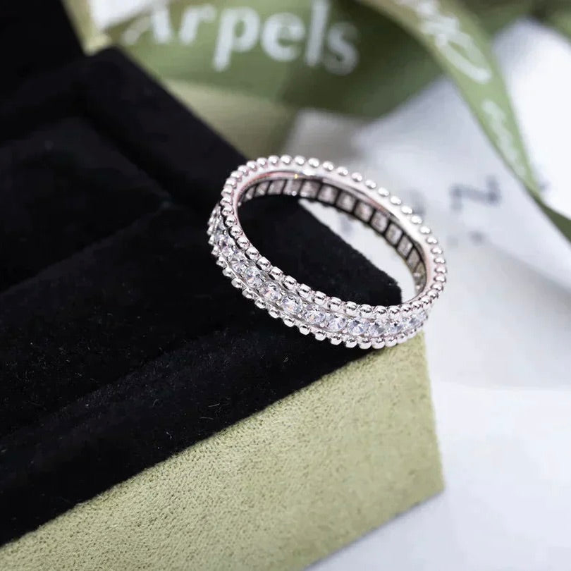 [Spark]PERLEE DIAMOND SILVER RING