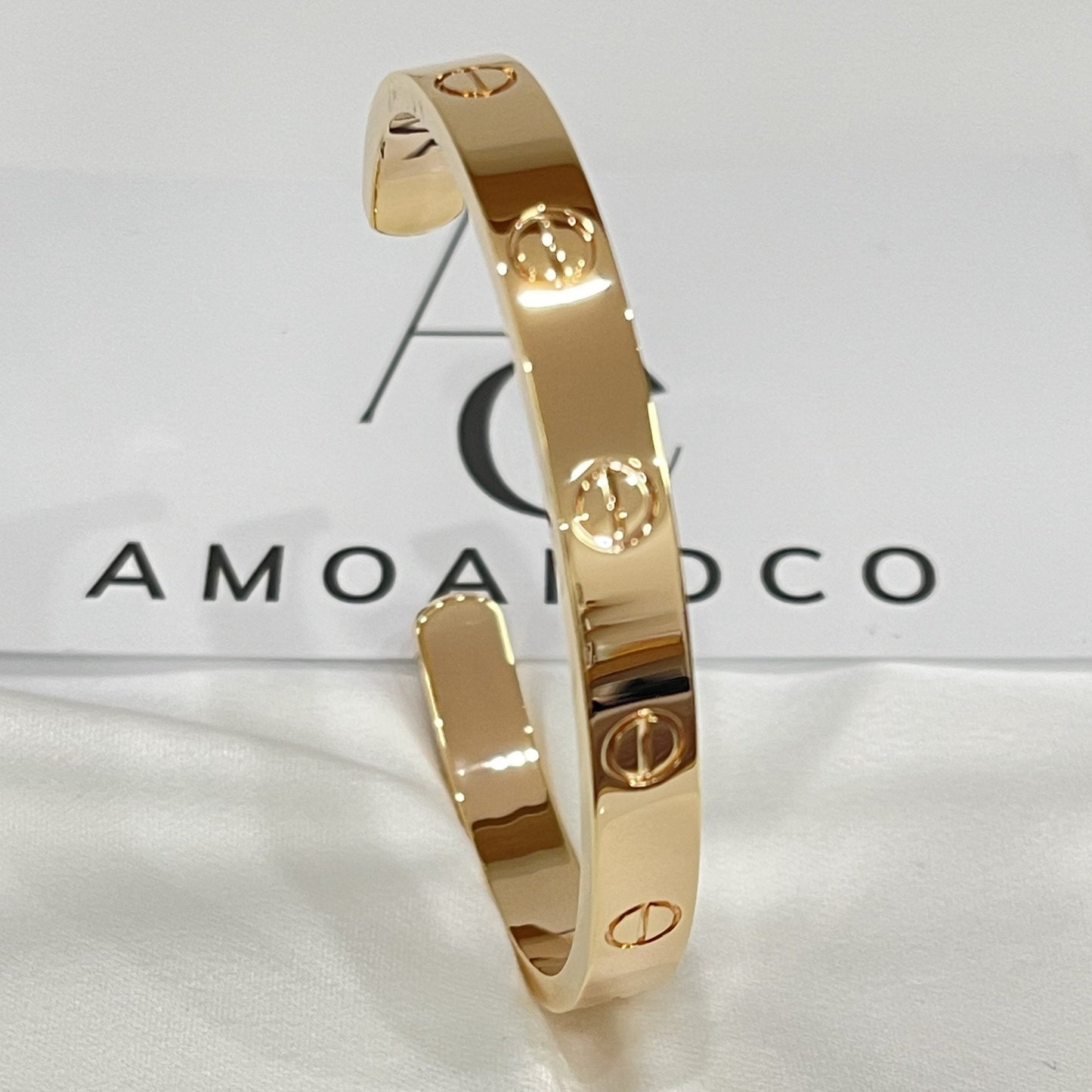 [Spark]LOVE BRACELET 6.1MM OPEN CUFF