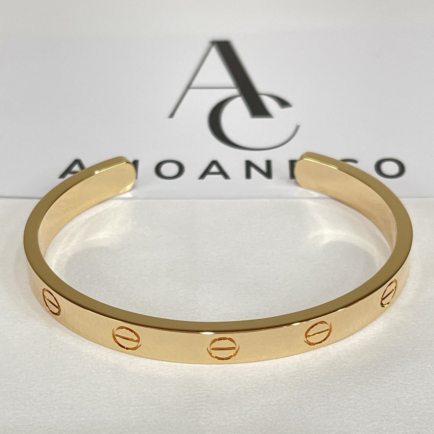 [Spark]LOVE BRACELET 6.1MM OPEN CUFF