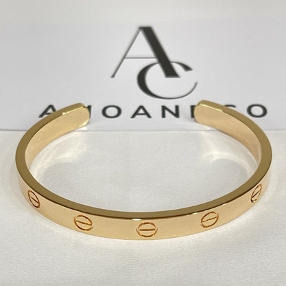 [Spark]LOVE BRACELET 6.1MM OPEN CUFF