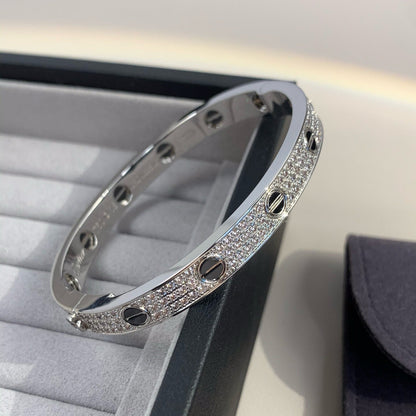[Spark]LOVE BRACELET 6.1MM DIAMOND-PAVED CERAMIC