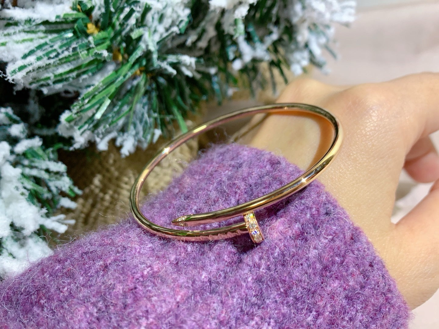 [Spark]JUSTE BRACELET 2.5MM DIAMONDS