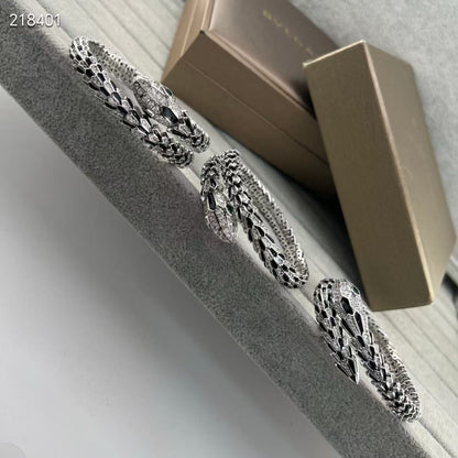 [Spark]NEW OBSIDIAN & DIAMOND SERPENT BRACELET