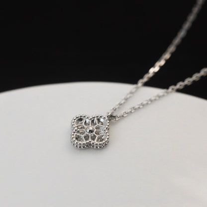 [Spark]CLOVER MINI 9.5MM PENDANT DIAMOND NECKLACE