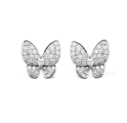 [Spark]BUTTERFLY ALL DIAMOND EARRINGS