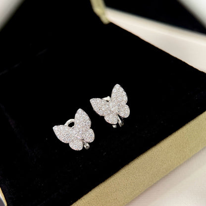 [Spark]BUTTERFLY ALL DIAMOND EARRINGS