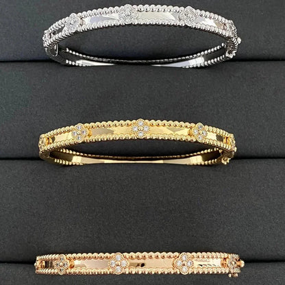 [Spark]CLOVER BRACELET 4MM DIAMONDS