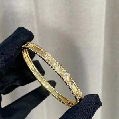 [Spark]CLOVER BRACELET 4MM DIAMONDS