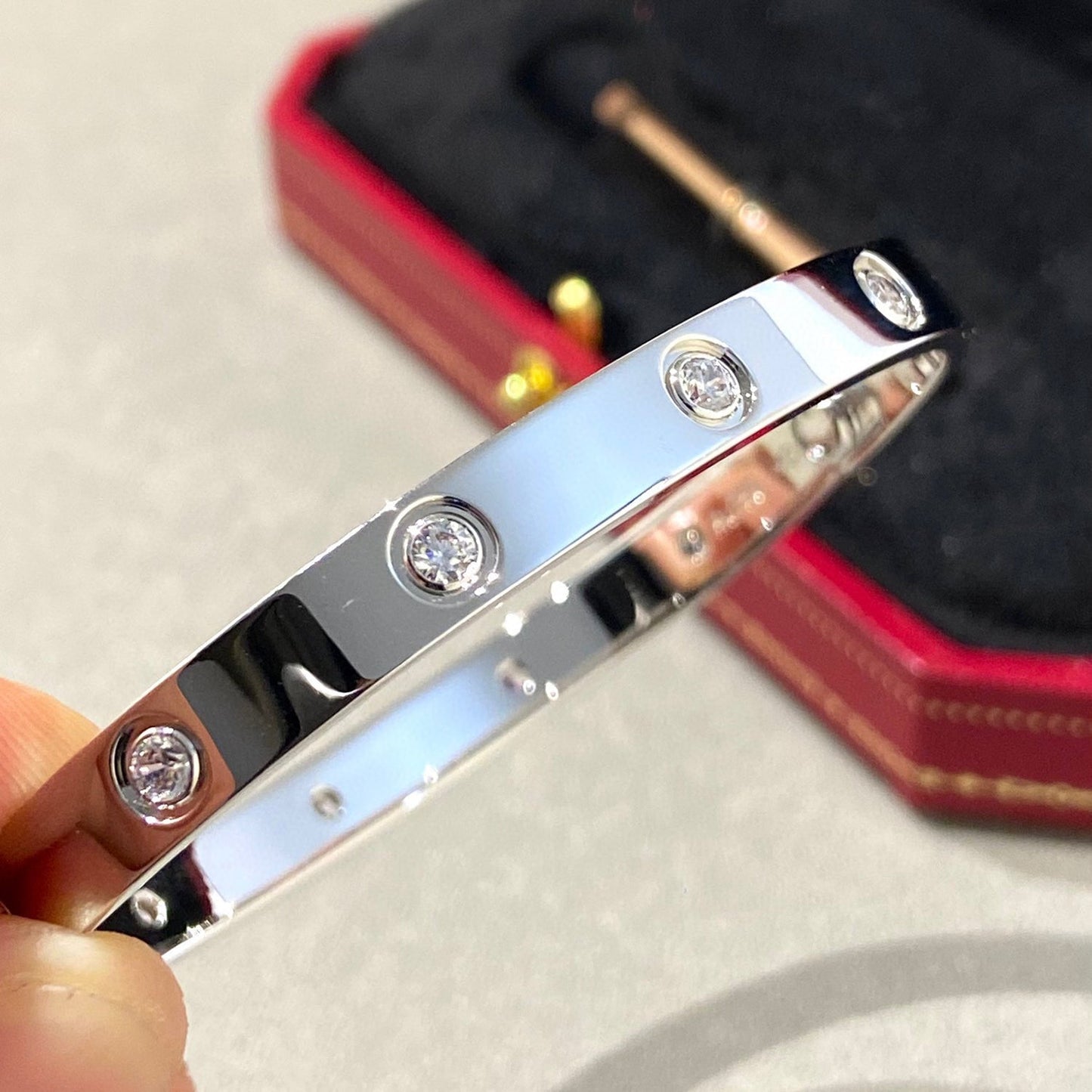 [Spark]LOVE BRACELET 6.1MM 10 DIAMONDS
