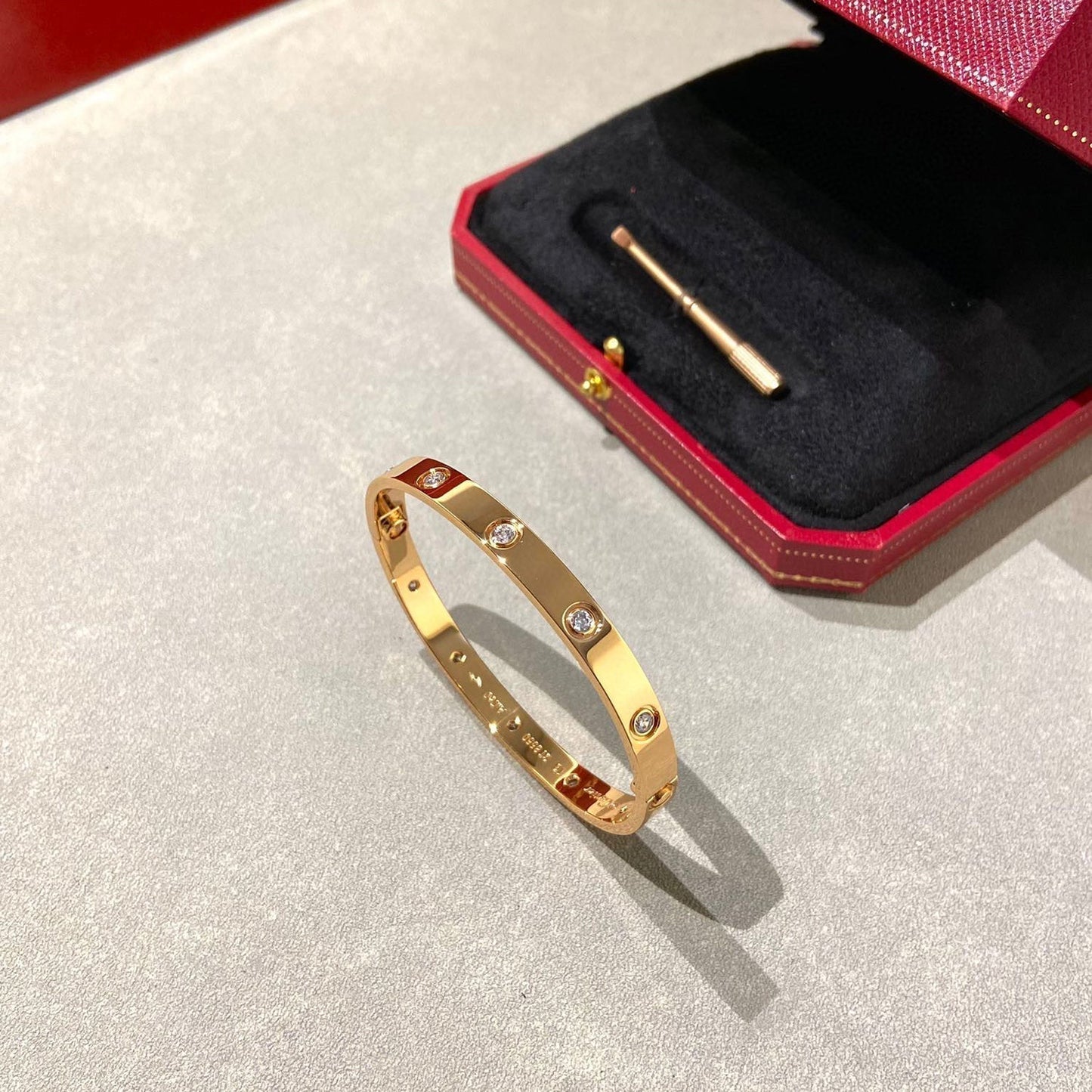[Spark]LOVE BRACELET 6.1MM 10 DIAMONDS