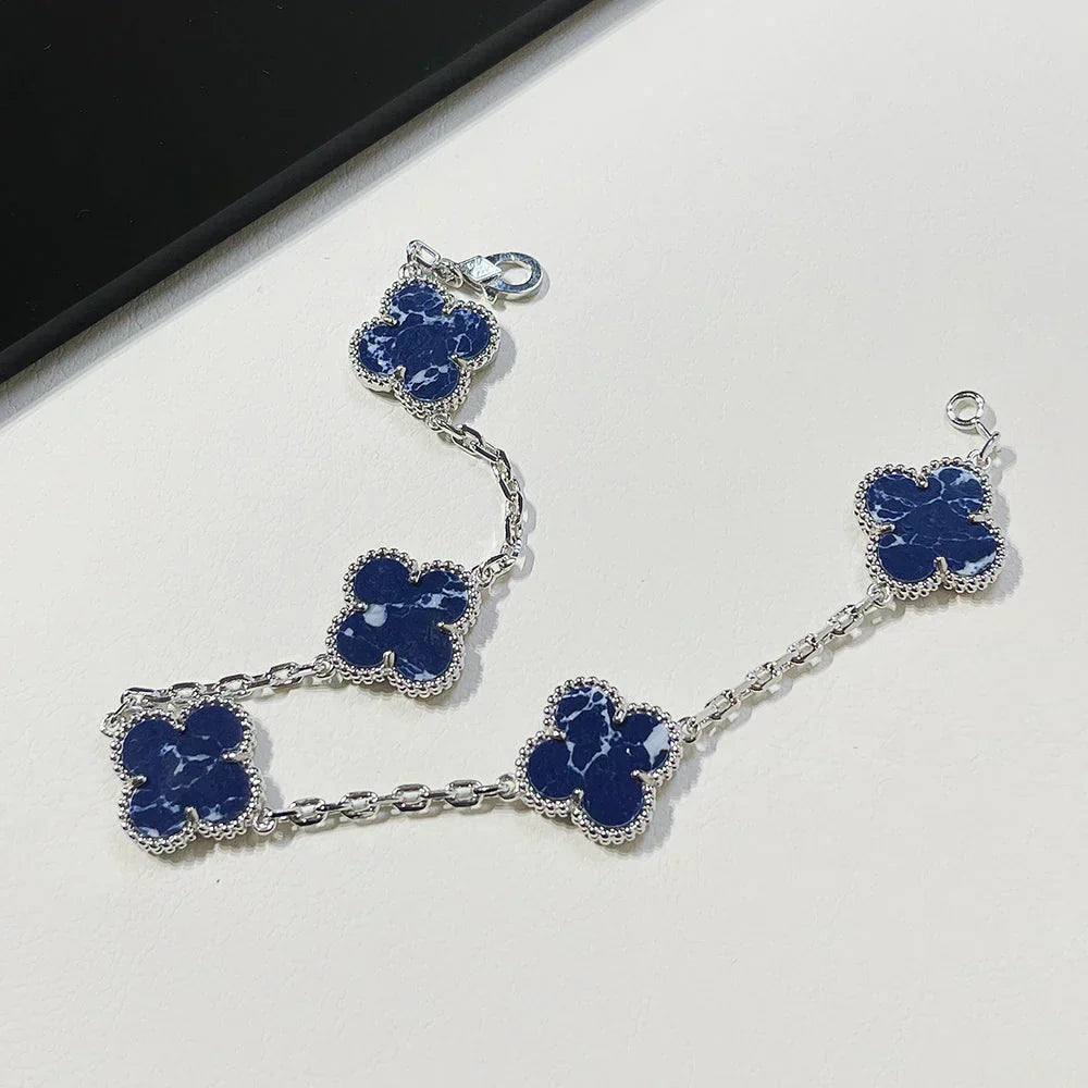 [Spark]CLOVER 5 MOTIF PIETERSITE BRACELET COLLECTION