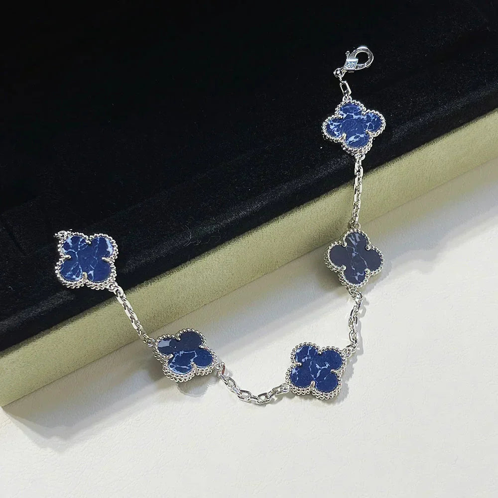 [Spark]CLOVER 5 MOTIF PIETERSITE BRACELET COLLECTION