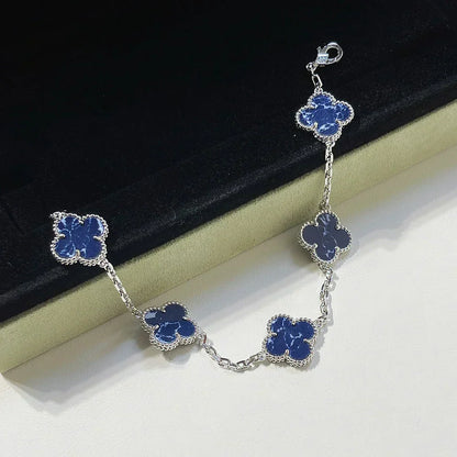 [Spark]CLOVER 5 MOTIF PIETERSITE BRACELET COLLECTION