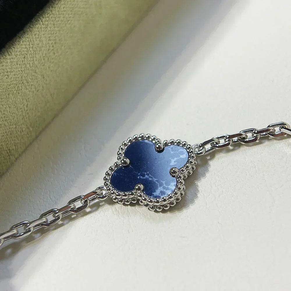 [Spark]CLOVER 5 MOTIF PIETERSITE BRACELET COLLECTION