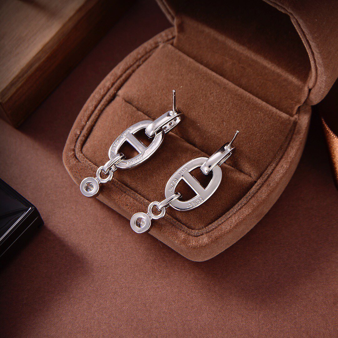 [Spark]HM CHAINE DIAMOND EARRINGS