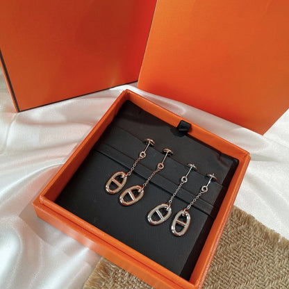 [Spark]CHAINE TASSEL EARRINGS