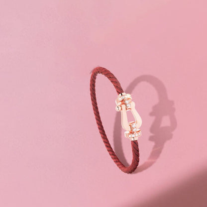 [Spark]FORCE 10 HALF DIAMOND PINK GOLD RED CORDERI LARGE AND MEDIUM MODEL