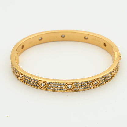 [Spark]LOVE BRACELET 6.1MM DIAMOND-PAVED 10 BIG DIAMONDS