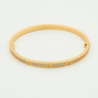[Spark]LOVE BRACELET 3.65MM DIAMOND-PAVED