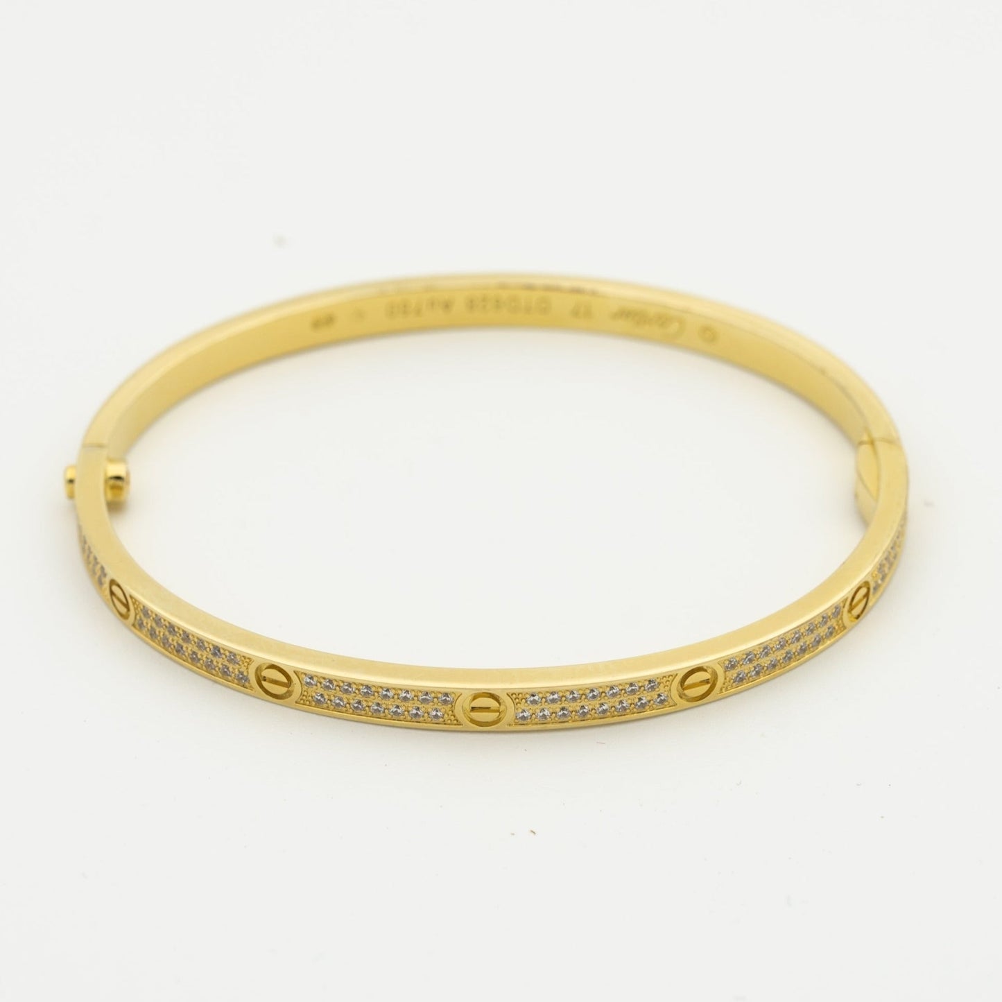[Spark]LOVE BRACELET 3.65MM DIAMOND-PAVED