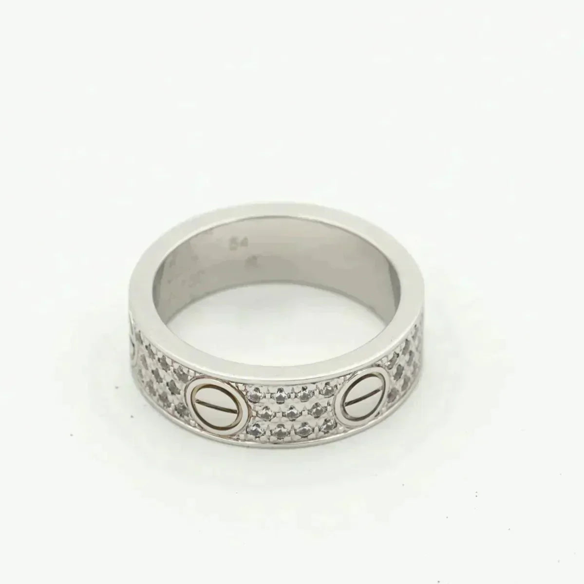 [Spark]LOVE RING 5.5MM DIAMONDS PAVED