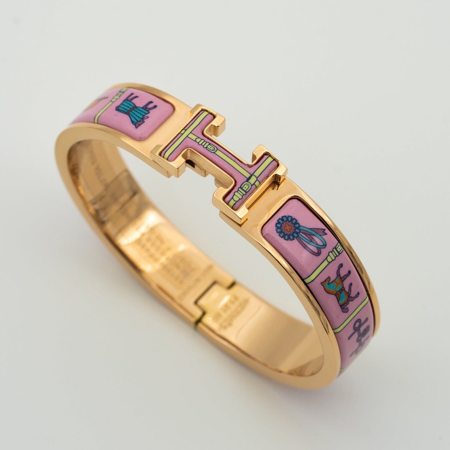 [Spark]H PINK GOLD BRACELET PINK CERAMIC