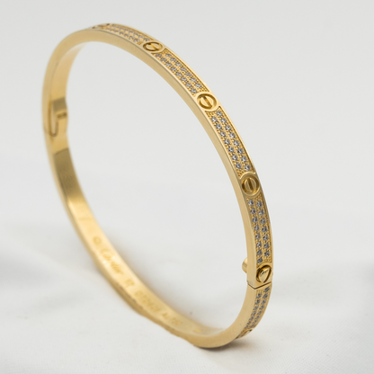 [Spark]LOVE BRACELET 3.65MM DIAMOND-PAVED